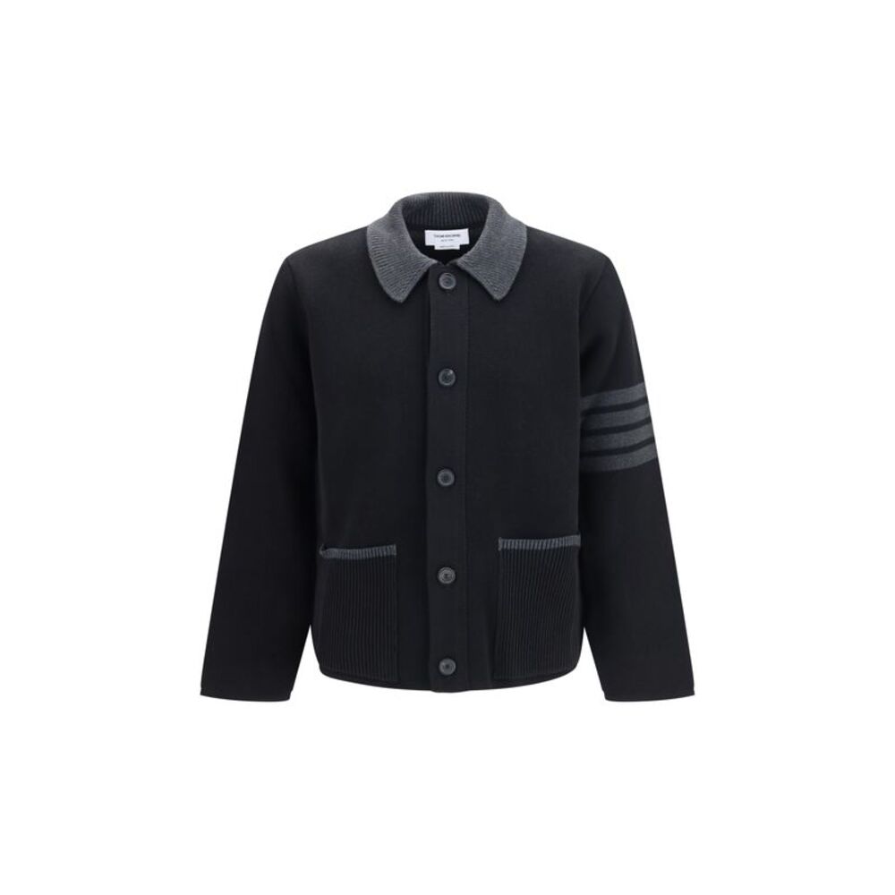 Thom Browne Men 4-Bar Cotton Piqué Jacket